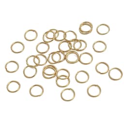 image-14k gold-filled color-protected single-ring lobster clasp closing buckle extension chain beaded diy material bracelet necklace jewelry accessories