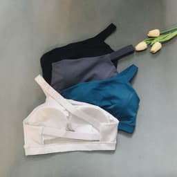 image-2022 Yoga Sports Vest Women Quick-Drying High Elastic Chest Sling