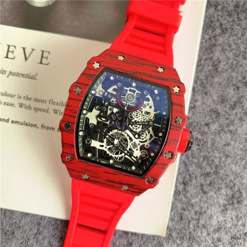 image-Men's Casual Business Watch 43mm Stainless Steel Quart Dial