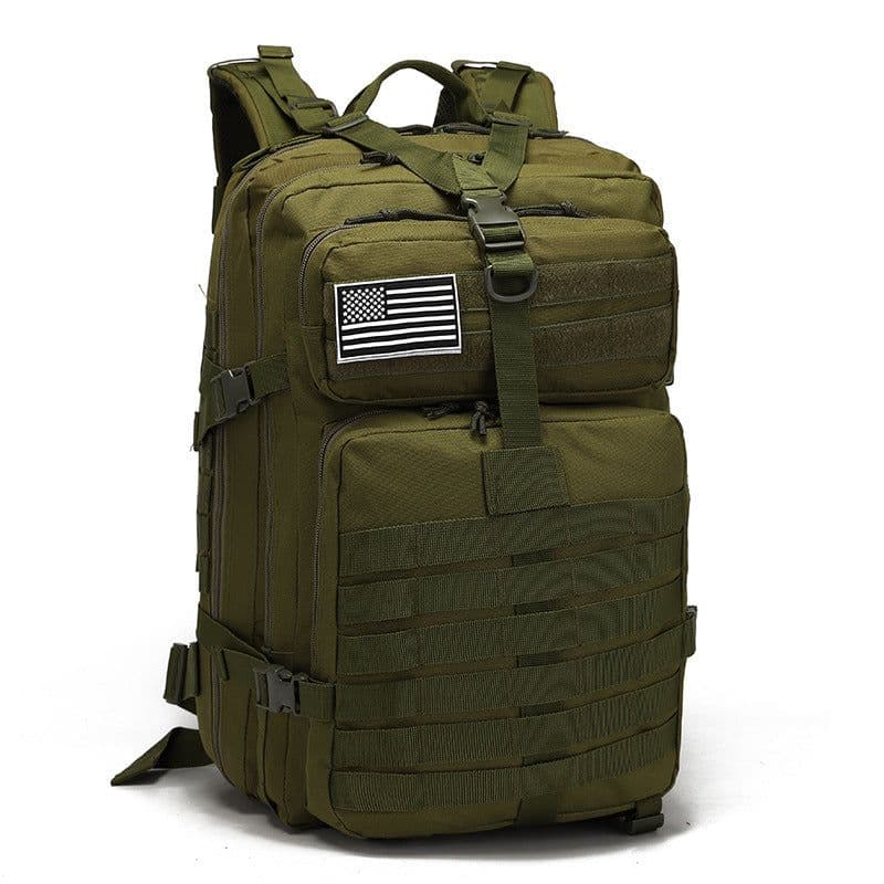image-Okali 36-55L Tactical Backpack - MOLLE Expandable, Camping, Hiking, Oxford Cloth