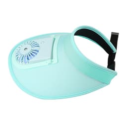 image-Men's Solar Fan Hat with Logo