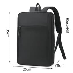 image-Little Elite 20-35L Business Backpack - Gray USB Charging Oxford Cloth