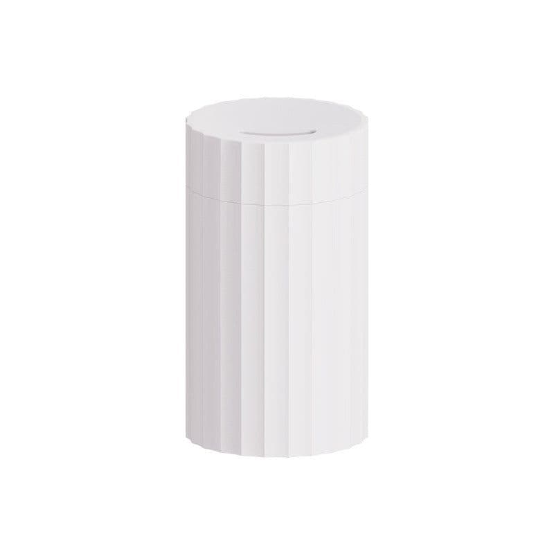 image-Simulation Flame Aromatherapy Humidifier - White
