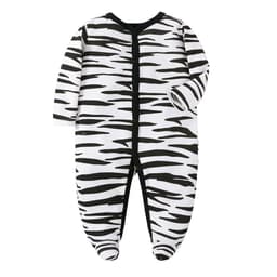 image-Baby Romper - Pink Long Sleeve Cotton 12M