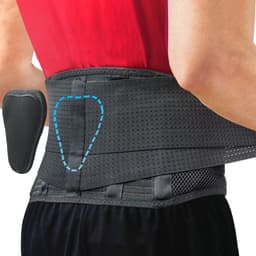 image-Waist Support Belt - High Elastic Breathable Double Pressure