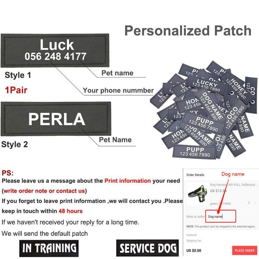 image-Pet Harness Leash - Camouflage Blue XXL