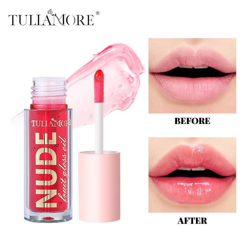 image-Warm-changing Fruit Lip Oil - 4 Colors Gloss Mirror Effect
