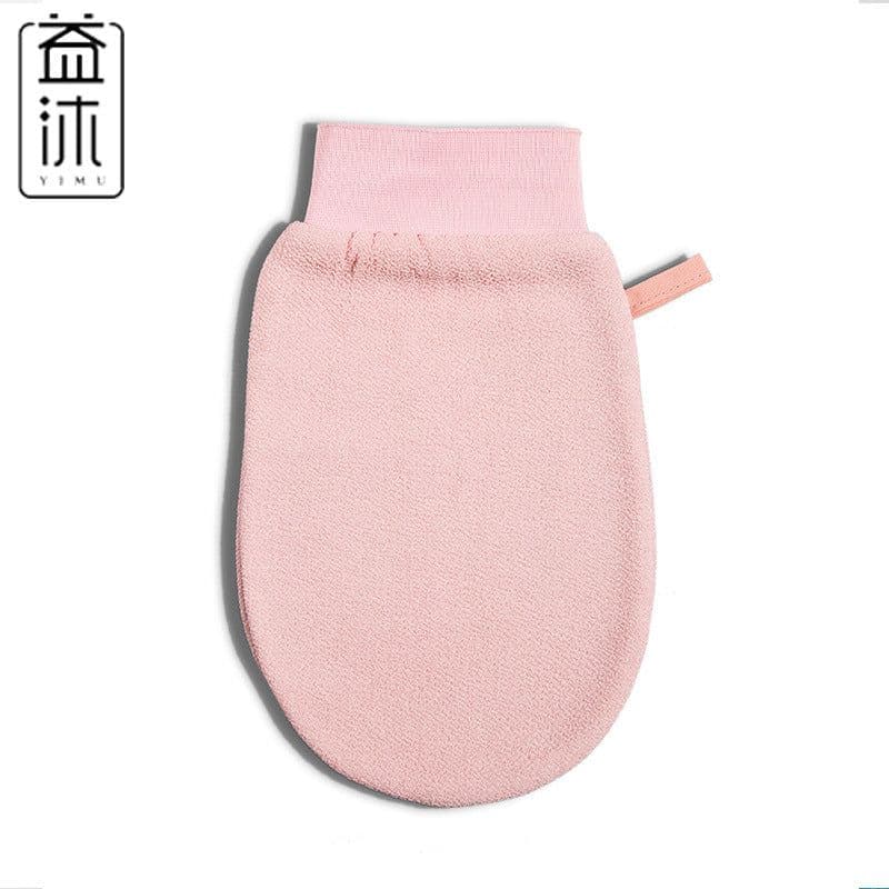image-Yi Mu Bath Gloves - Black Viscose 14x21cm