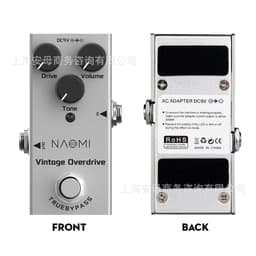 image-NAOMI Mini Electric Guitar Pedal Overload