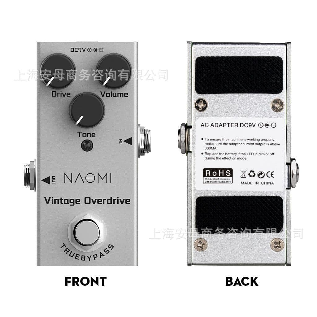 image-NAOMI Mini Electric Guitar Pedal Overload