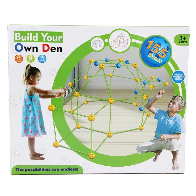 image-DIY Bead Tent House Building Blocks Toy