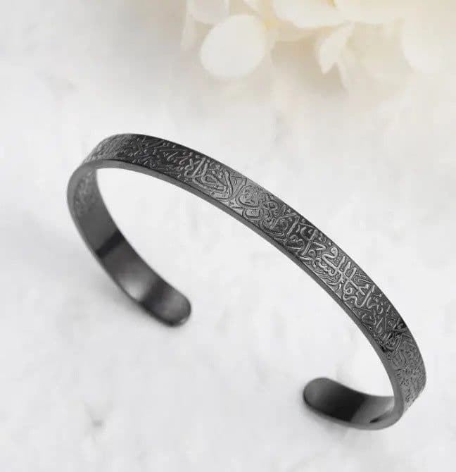 image-Boxiang Jewelry Stainless Steel Arabic Necklace Rose Gold