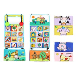 image-Aipinqi new black and white funhouse mirror toy visual stimulation foldable