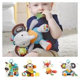 image-Children's Plush Animal Toys - Elephant 18cm