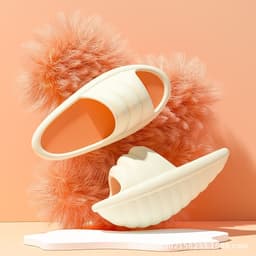 image-Feike Yoga Slimming Balance Shoes - Beige EVA Thick Bottom