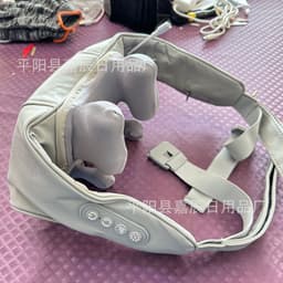 image-Cross-border trapezius hot compress massager shoulder and neck massage shawl electric kneading multifunctional back massager manufacturer