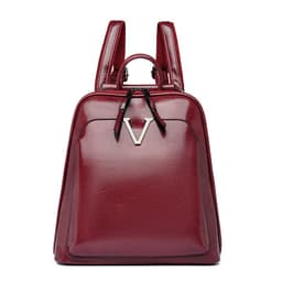 image-PU Leather Retro Backpack - Soft Three-Purpose Schoolbag - Ladies 2022