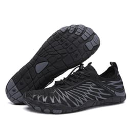 image-Unisex Water Shoes - White Mesh Low Cut