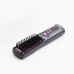 image-USB Rechargeable Hair Straightener Comb - Portable Wireless