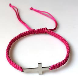 image-Hand-Woven Stainless Steel Couple Bracelets