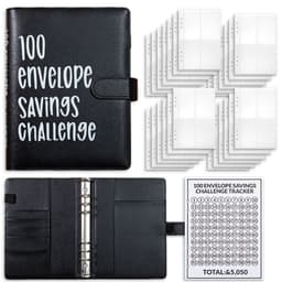 image-100 Days Saving Money Notebook - A5 Pink