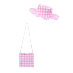image-Barbie Character Accessories Set - Hat Bag Jewelry Bow