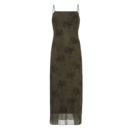 image-Cold and dirty dirty wind suspender dress female 2022 summer European and American dark printing new mid-length skirt one piece on behalf of