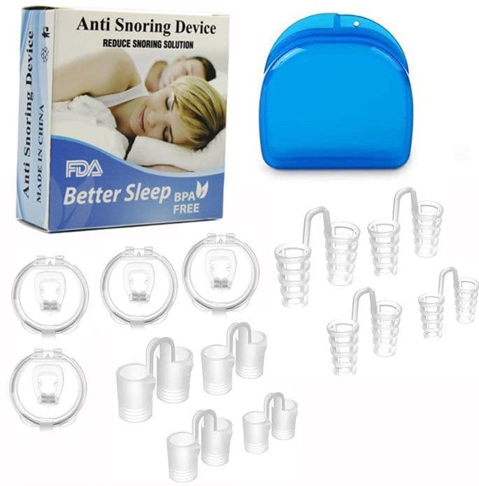 image-nose clip anti-snoring magnetic nose clip mini anti-snoring device anti-snoring device color box packaging