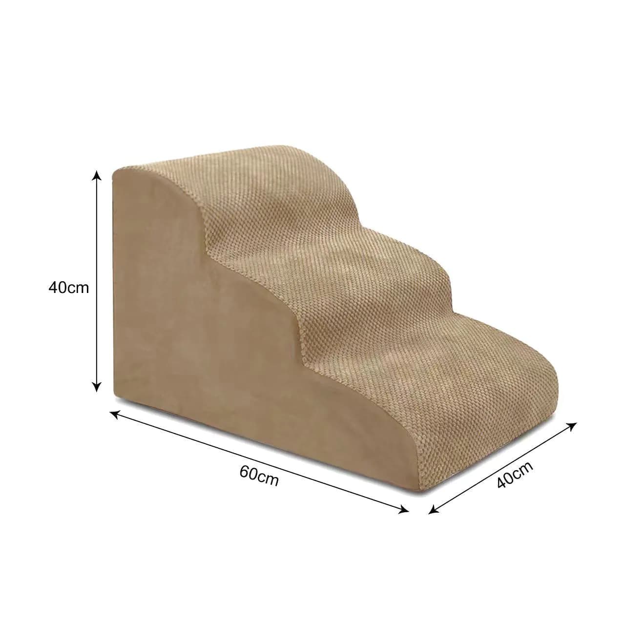 image-Pet Stairs - Black Dirt-Resistant Removable