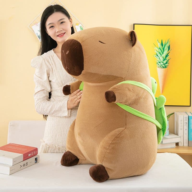 image-Capybara Plush Toy - Soft Cute Doll Gift