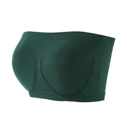 image-Seamless Strapless Bandeau Bra - Mocha XXXL Plus Size