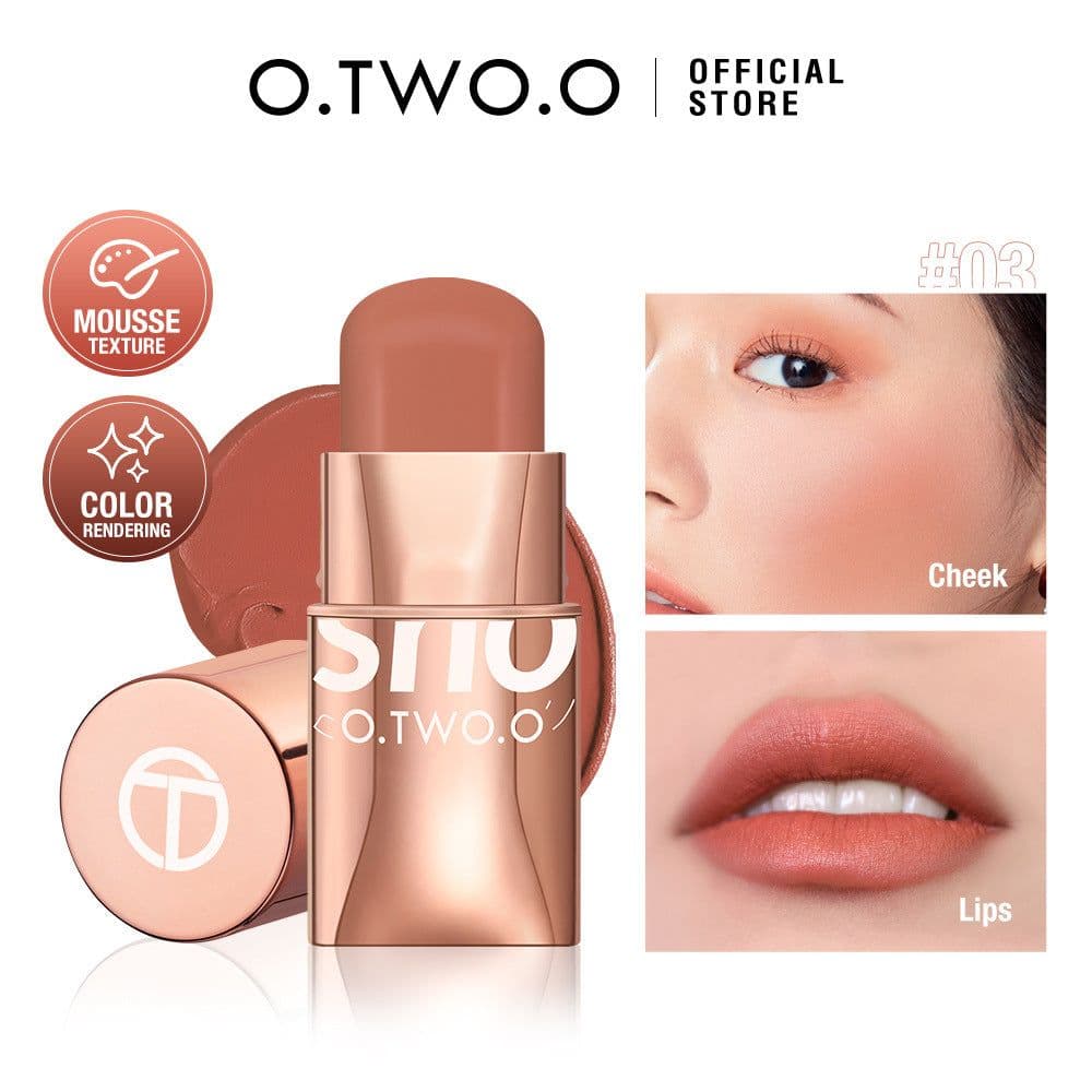image-O.TWO.O Blush Cream Stick - Nude SC049