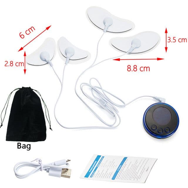 image-Portable USB Foot Massager EMS Machine with Charging Foot Pad