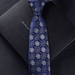 image-Necktie business tie silk hand tie men's fashion retro business casual professional dress 8CM boxed
