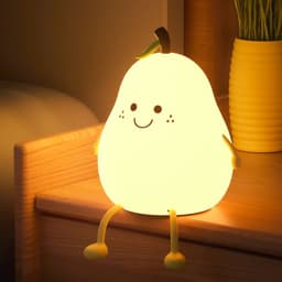 image-Bread machine night light led warm light bedroom bedside creative USB charging dimming lighting desk lamp timed sleeping light