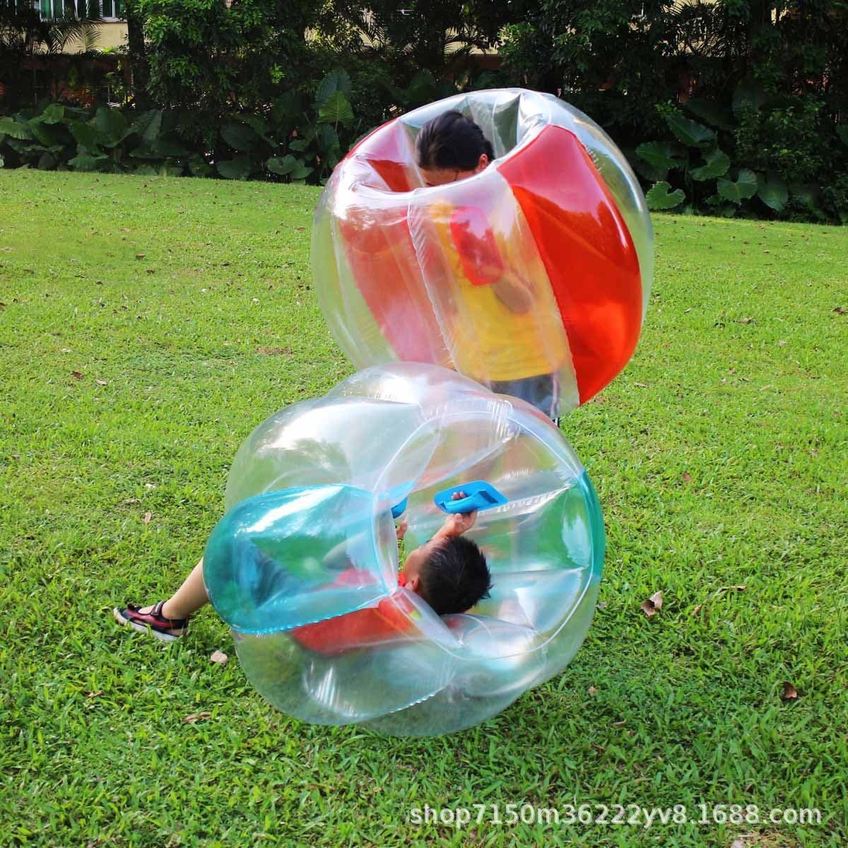 image-Cross-border inflatable bumper ball interactive collision Zorbo ball children's toy bumper ball team building amusement facilities collision ball