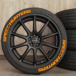 image-Speedhunters Car Tire Stickers 3D Decal PVC