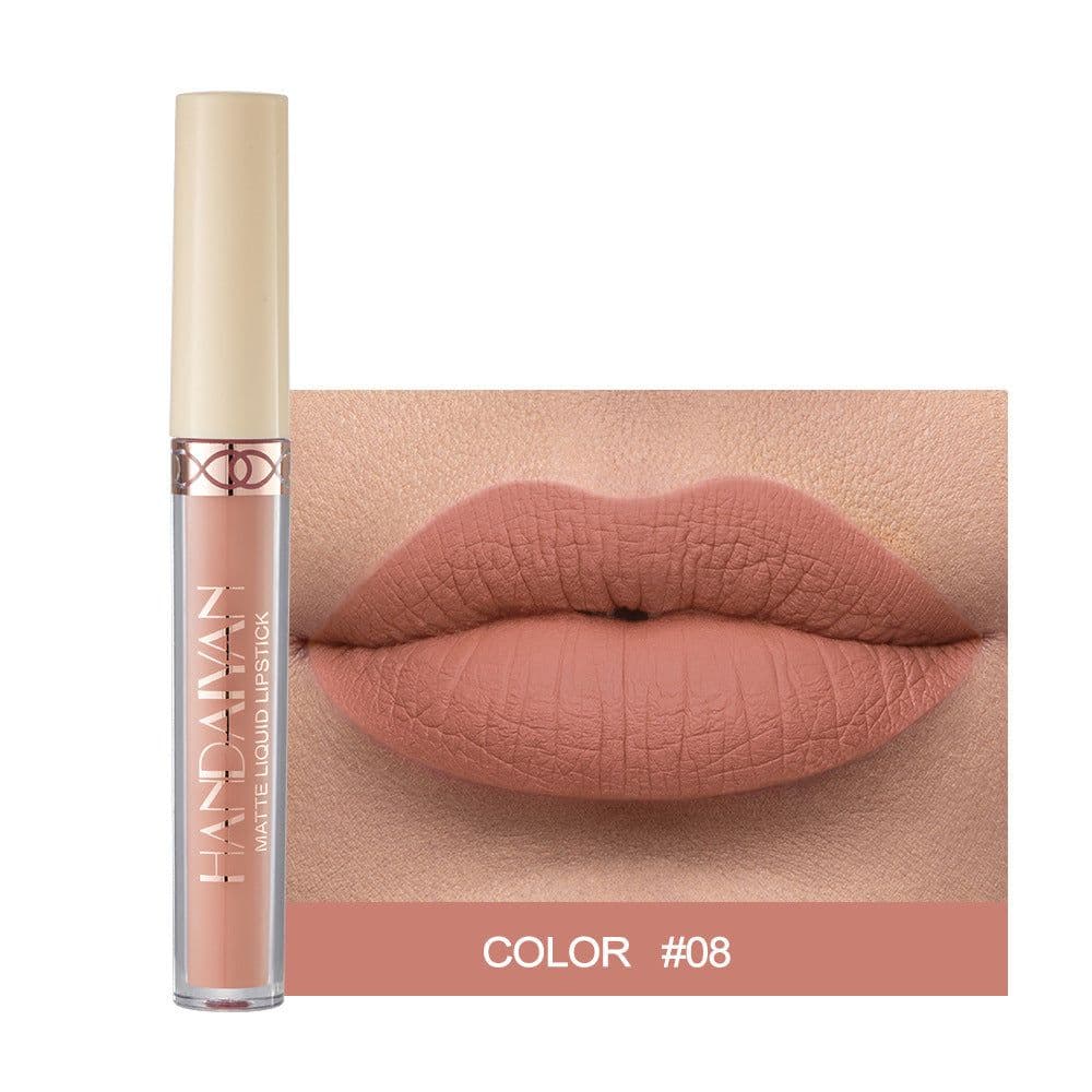 image-HANDAIYAN Matte Velvet Liquid Lipstick 12 Colors