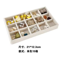 image-Jewelry Storage Tray - Desktop Organizer