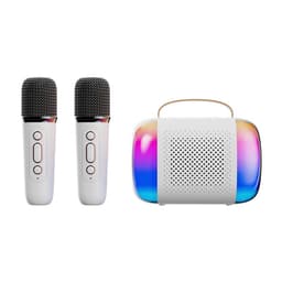 image-Taikoo Bluetooth Karaoke Speaker - 3 Speakers, Waterproof Microphone, 1200-2000mAh