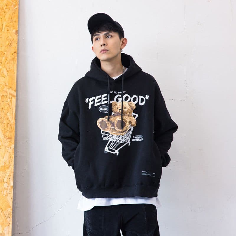 image-VAMTAC Hooded Sweatshirt - Apricot Fleece XXL