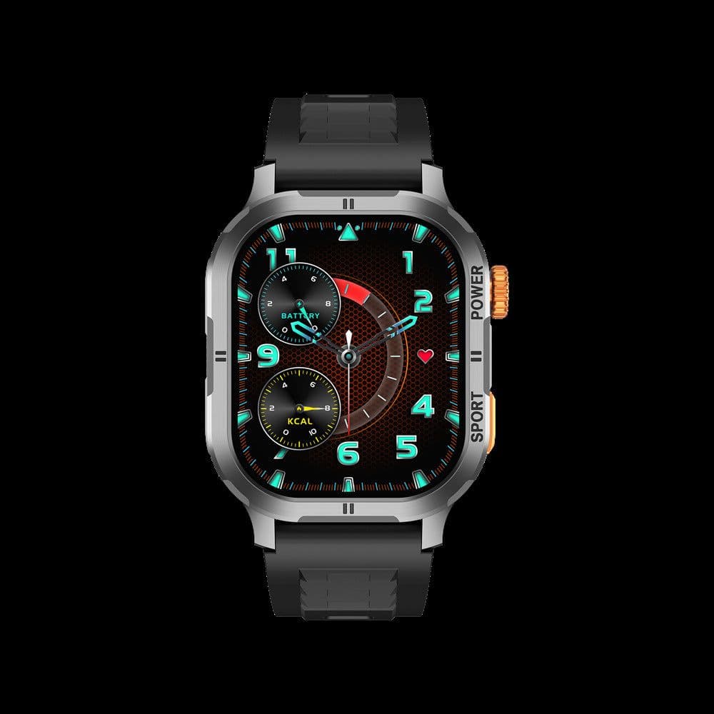image-New smart watch M63 supports Bluetooth calls, health detection, IP68 waterproof, square HD AMOLED