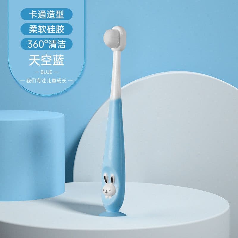 image-Baby Toothbrush Small Head Soft Bristle Cartoon Toothbrush