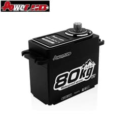 image-Power HD WH-80V1 80kg High Torque Waterproof Metal Gear Digital Servo For Arrma 1/5 Axial 1/6 SCX6 Off-Road Truck Crawler RC Car