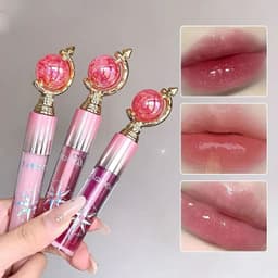 image-MAGIC CASA Shimmering Lip Gloss — Hydrating and Moisturizing, Mirror Finish, Plumping Glass-Like Lips