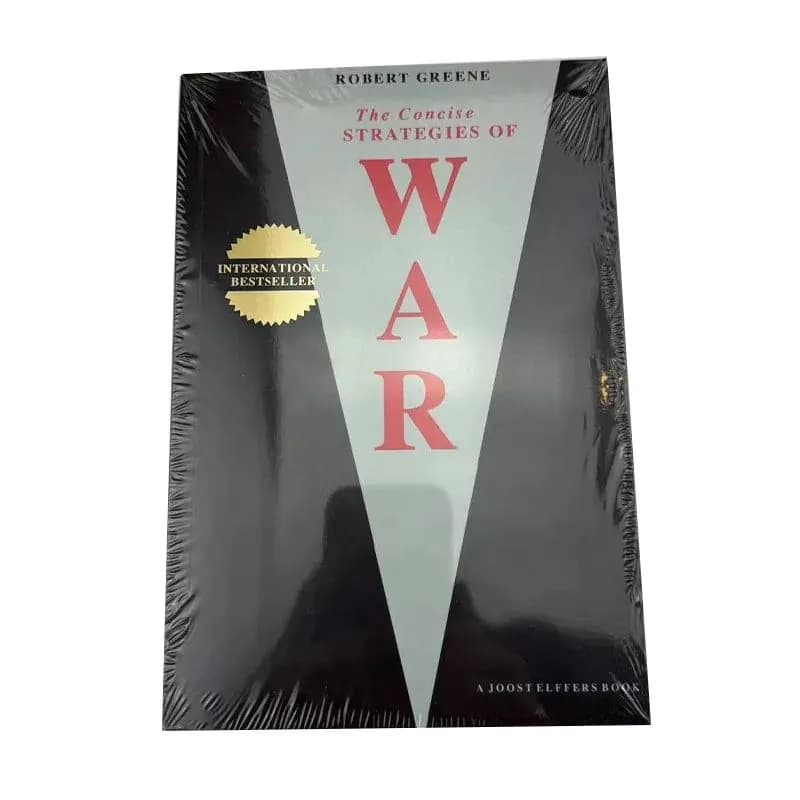 image-The Concise 33 Strategies of War by Robert Greene Military Strategy History Books Motivational Self-Help English Paperback