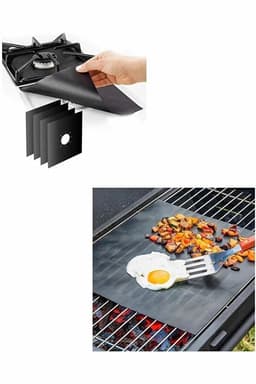 image-4-Piece Stove Burner Covers Reusable Stove Protector Liners Essential