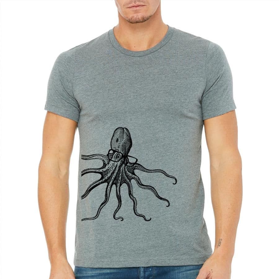 image-Octopus wearing glasses