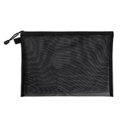image-Transparent Waterproof Mesh Zipper Pouch Document Bag A4 Size File Folders for School Office Supplies Pencil Case Storage Bags