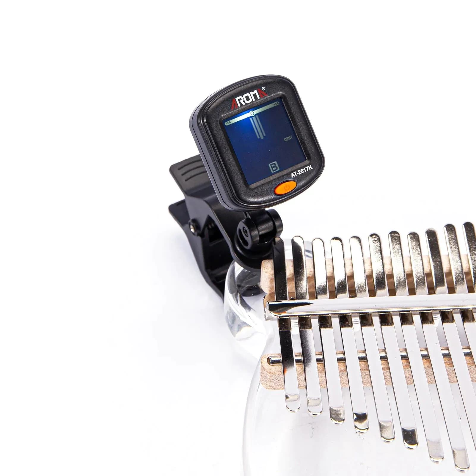 image-Guitar Tuner Rotatable Clip-on Tuner LCD Display for Chromatic Acoustic Guitar Bass Ukulele Guitar Accessories
